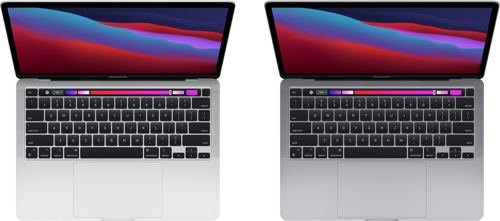 Laptop MB Pro 2020 M1 8/256GB Grey & Silver komputer fullset