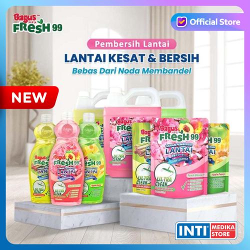 Cairan Pembersih Lantai FRESH 99 4.25L GALON | Floor Cleaner Ultra Clean