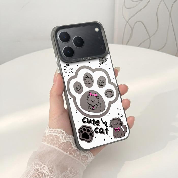 Softcase IMD Hologram Hitam untuk Tecno Spark 50 & 40 Silicone Panda Premium Matte Casing Cover Hybrid Plate SHT-07 - 1, - foto 3