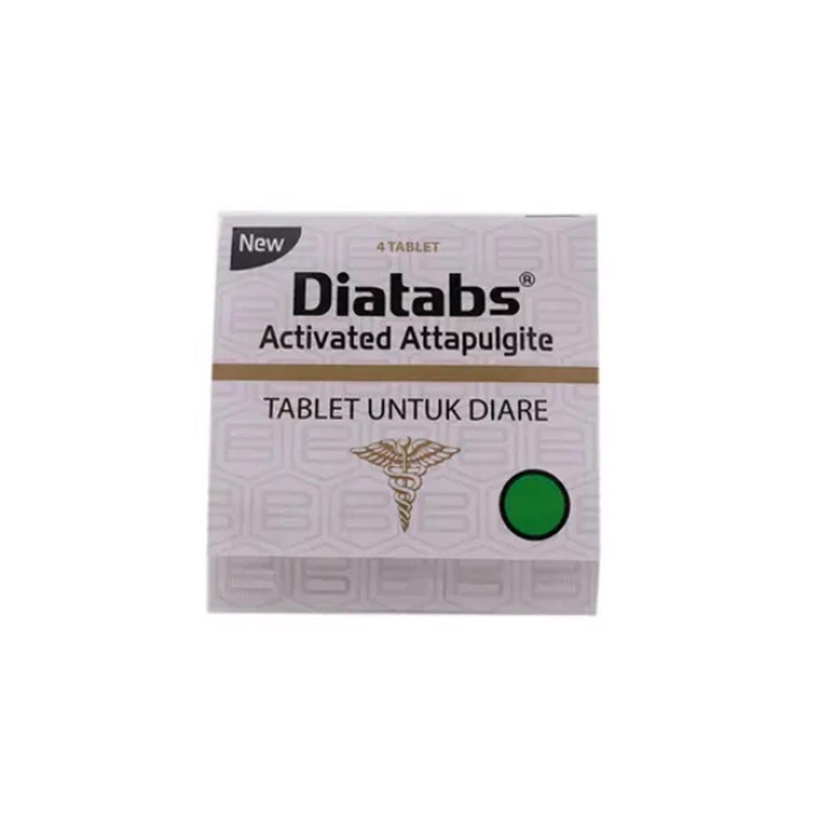 NEW DIATABS BOX @25 STRIP @4 TABLET