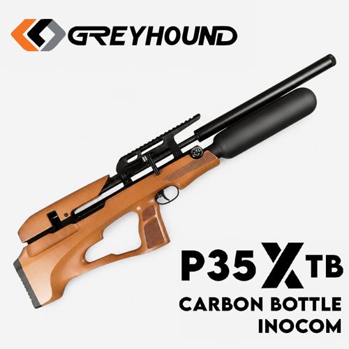 SENAPAN ANGIN GREYHOUND P35X-TB BOTOL CARBON