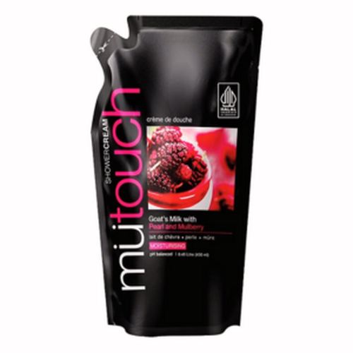 MUTOUCH SHOWER CREAM WITH MULBERRY & PEARL REFILL 450ML