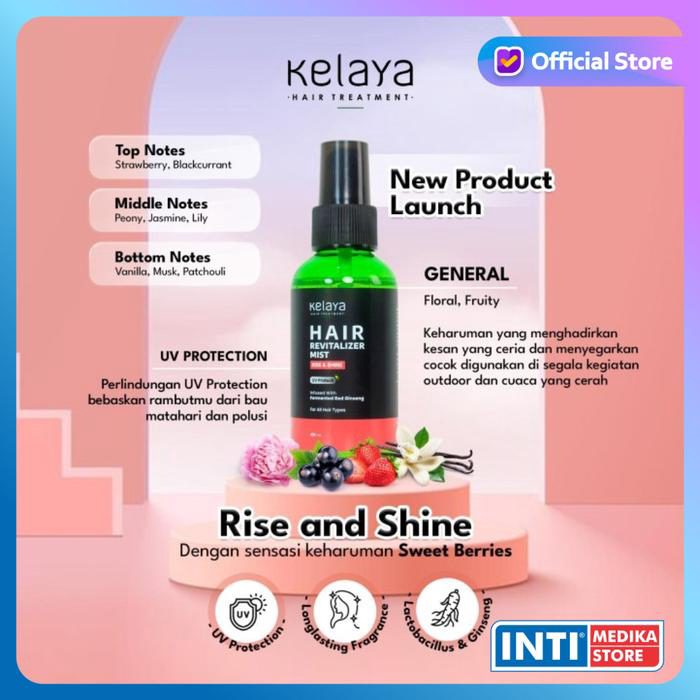 KELAYA - Hair Revitalizer Mist Moisturizing 100ml | Parfum Rambut - foto 4