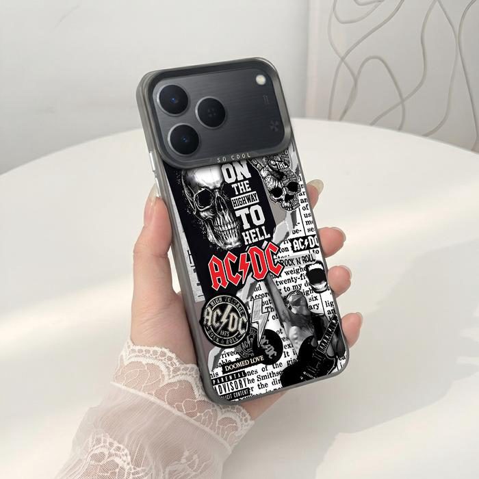 Softcase IMD Hologram Hitam untuk Tecno Spark 50 & 40 Silicone Premium Matte Casing Cover Hybrid Plate SHT-19 - 4