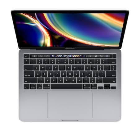 Laptop MB Pro 2020 Grey & Silver komputer fullset