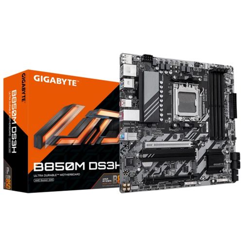 GIGABYTE MOTHERBOARD MATX B850M DS3H DDR5 AM5 /AMD 3Y