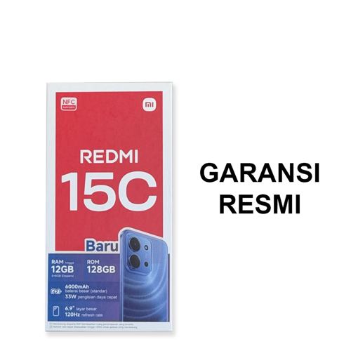 Xiaomi Redmi 15C Garansi Resmi