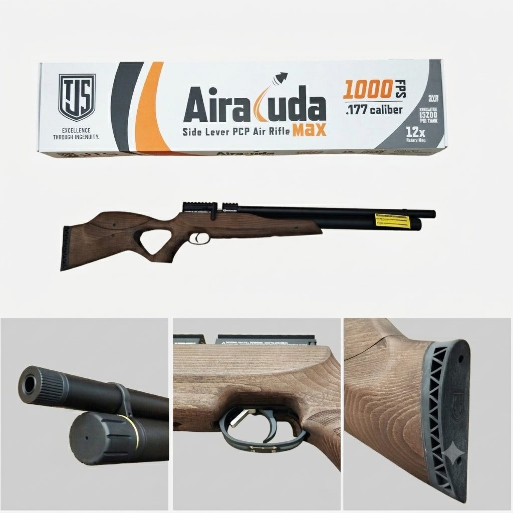 SENAPAN ANGIN GREYHOUND AIRACUDA MAX BY JTS - foto 2