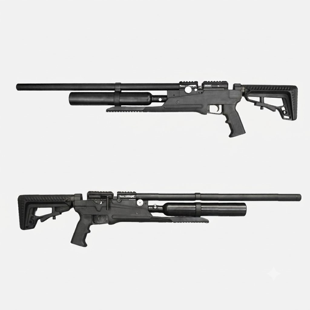 SENAPAN ANGIN AIR VENTURI AVENGE-X TACTICAL BOTOL - foto 3
