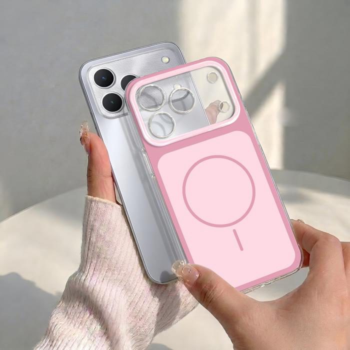 Case Bening untuk Tecno Spark 50 4G Softcase Magsafe Warna Casing Handphone Transparan Cover Silikon Anti Kuning TPU Premium SBT-32 - foto 3