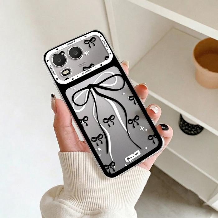Casing Bening untuk Itel A200 Softcase Pita Warna Silikon Transparan Anti Shock Protection Bumper Cover Hp SCI-21 - foto 2