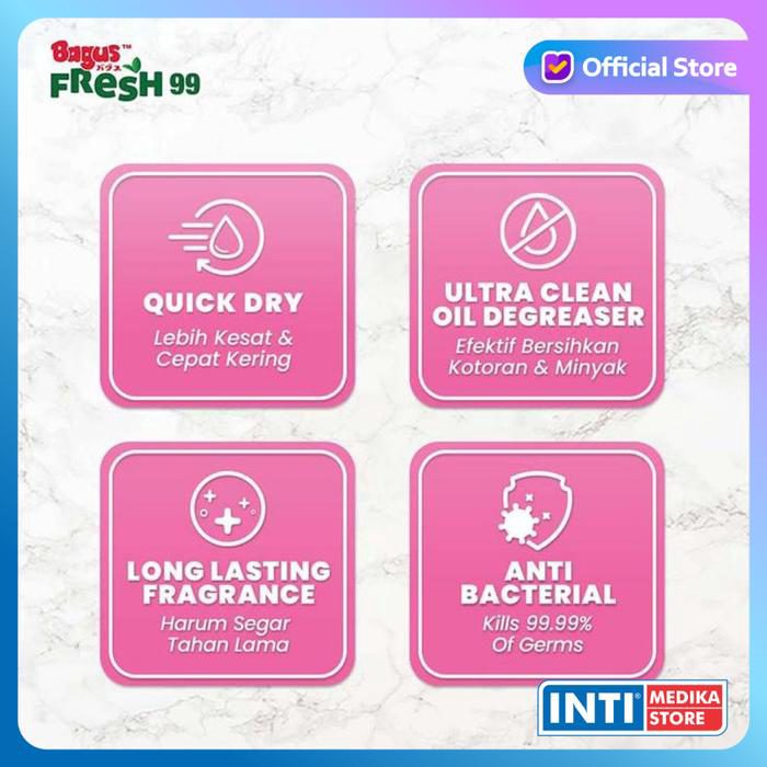 Cairan Pembersih Lantai FRESH 99 4.25L GALON | Floor Cleaner Ultra Clean - foto 3