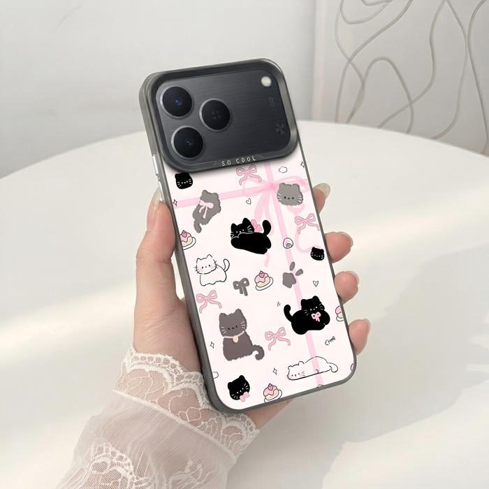 Softcase IMD Hologram Hitam untuk Tecno Spark 50 & 40 Silicone Premium Matte Casing Cover Hybrid Plate SHT-16 - 1, - foto 2