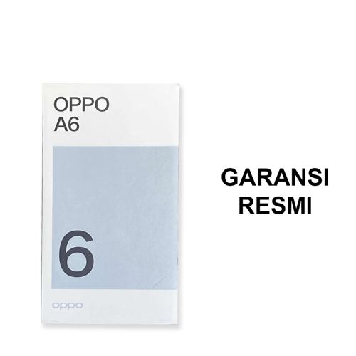 Oppo A6 6/128GB 6/256GB Garansi Resmi