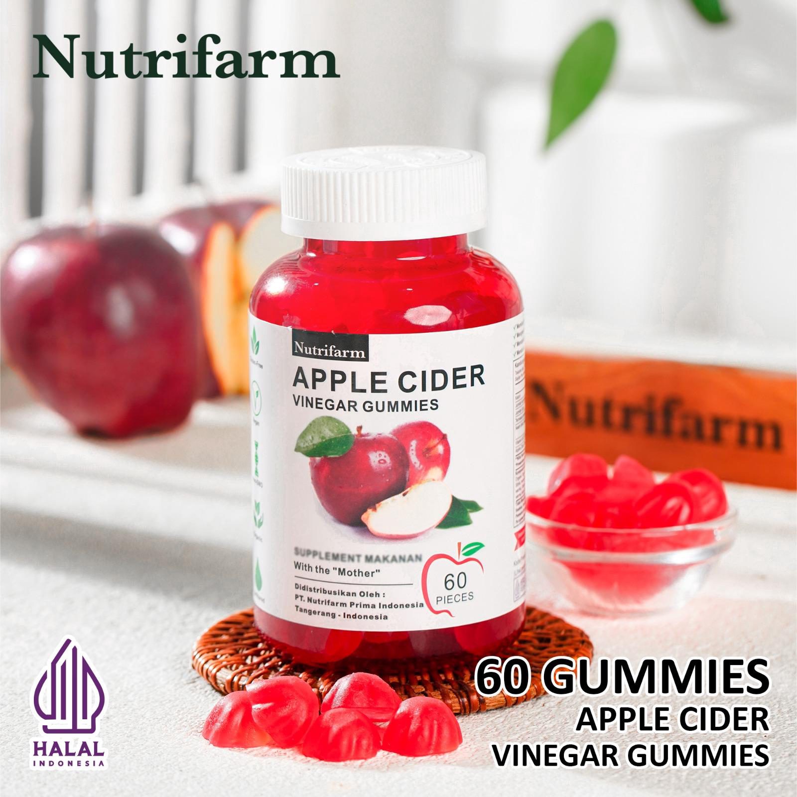 Nutrifarm Apple Cider Vinegar Gummy 60gr