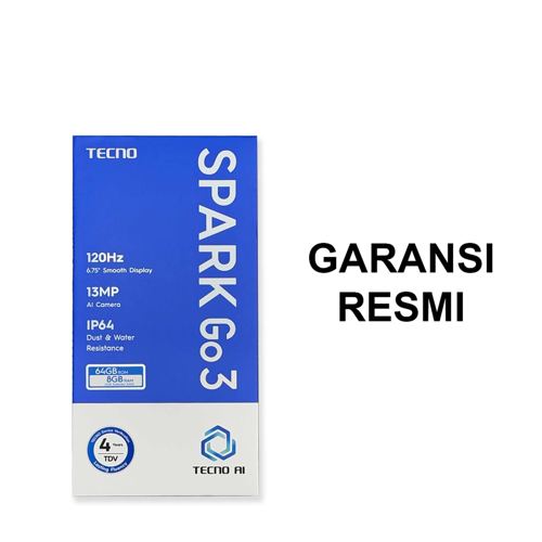 [Exclusive Creator] Tecno Spark Go 3 ( Go 3 ) 4/64GB 4/128GB