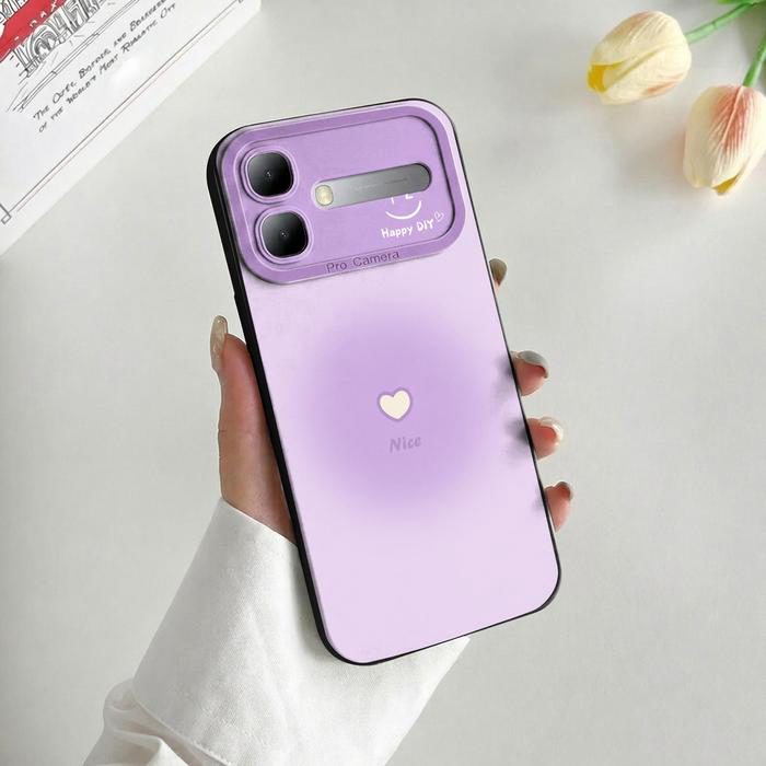 Softcase Love ProCamera Hitam untuk Infinix Smart 20 Cover Premium Casing HP Anti Shock Full Protection Desain Elegan Perlindungan Maksimal SPI-10 - foto 4