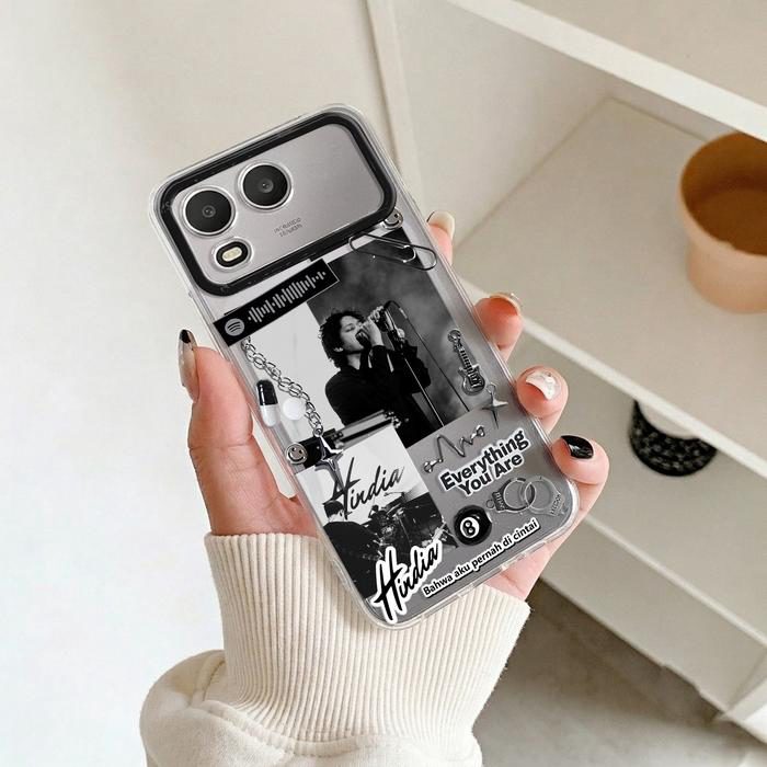 Casing Bening untuk Itel A200 Softcase Hindia Silikon Transparan Anti Shock Protection Bumper Cover Hp SCI-29 - foto 3