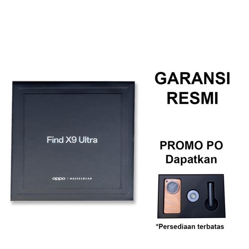 Oppo Find X9 Ultra 12/512GB 16/1TB Garansi Resmi