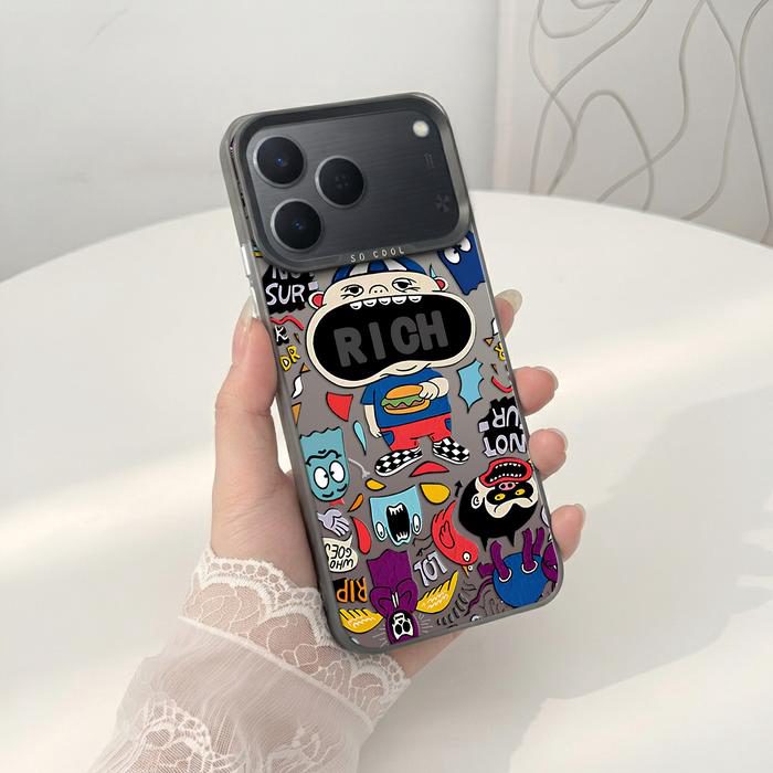 Softcase IMD Hologram Hitam untuk Tecno Spark 50 & 40 Silicone Premium Matte Casing Cover Hybrid Plate SHT-14 - 1 - foto 3