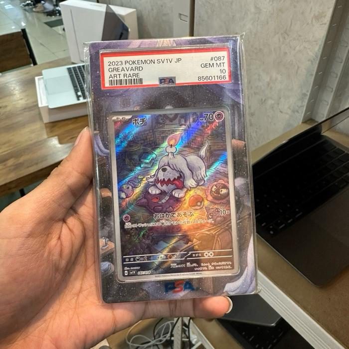 Pokemon Greavard Art Rare 2023 SV1V JP PSA 10 - foto 2