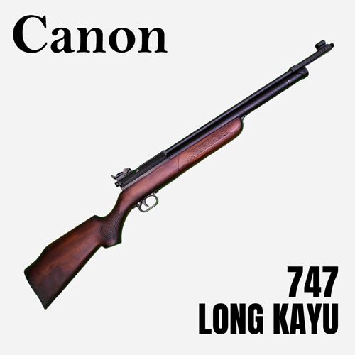 SENAPAN ANGIN UKLIK CANON 747 LONG KAYU