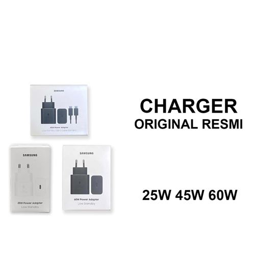 [Exclusive Creator] Samsung Original Charger Travel Adapter Type C 25W 45W 60W