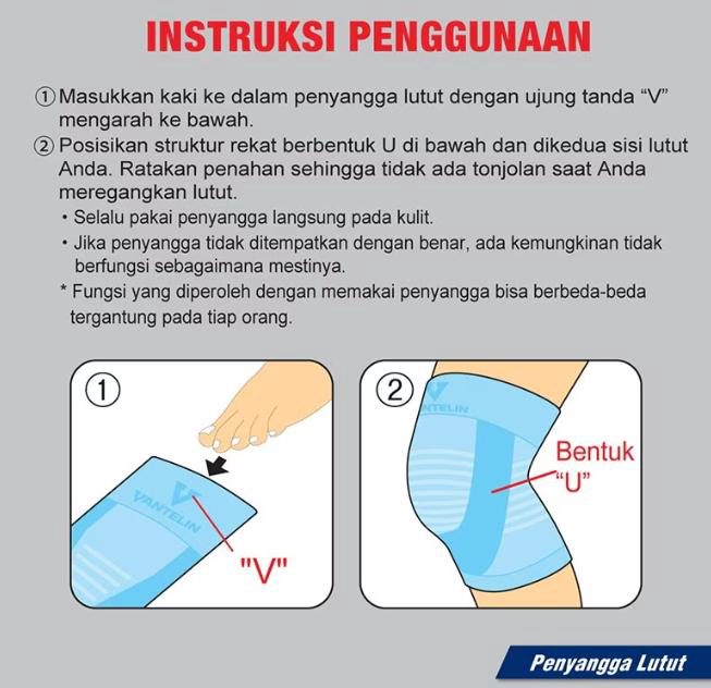 VANTELIN KNEE SUPPORT COOLFIT SIZE L - foto 6