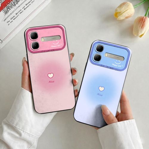 Softcase Love ProCamera Hitam untuk Infinix Smart 20 Cover Premium Casing HP Anti Shock Full Protection Desain Elegan Perlindungan Maksimal SPI-10