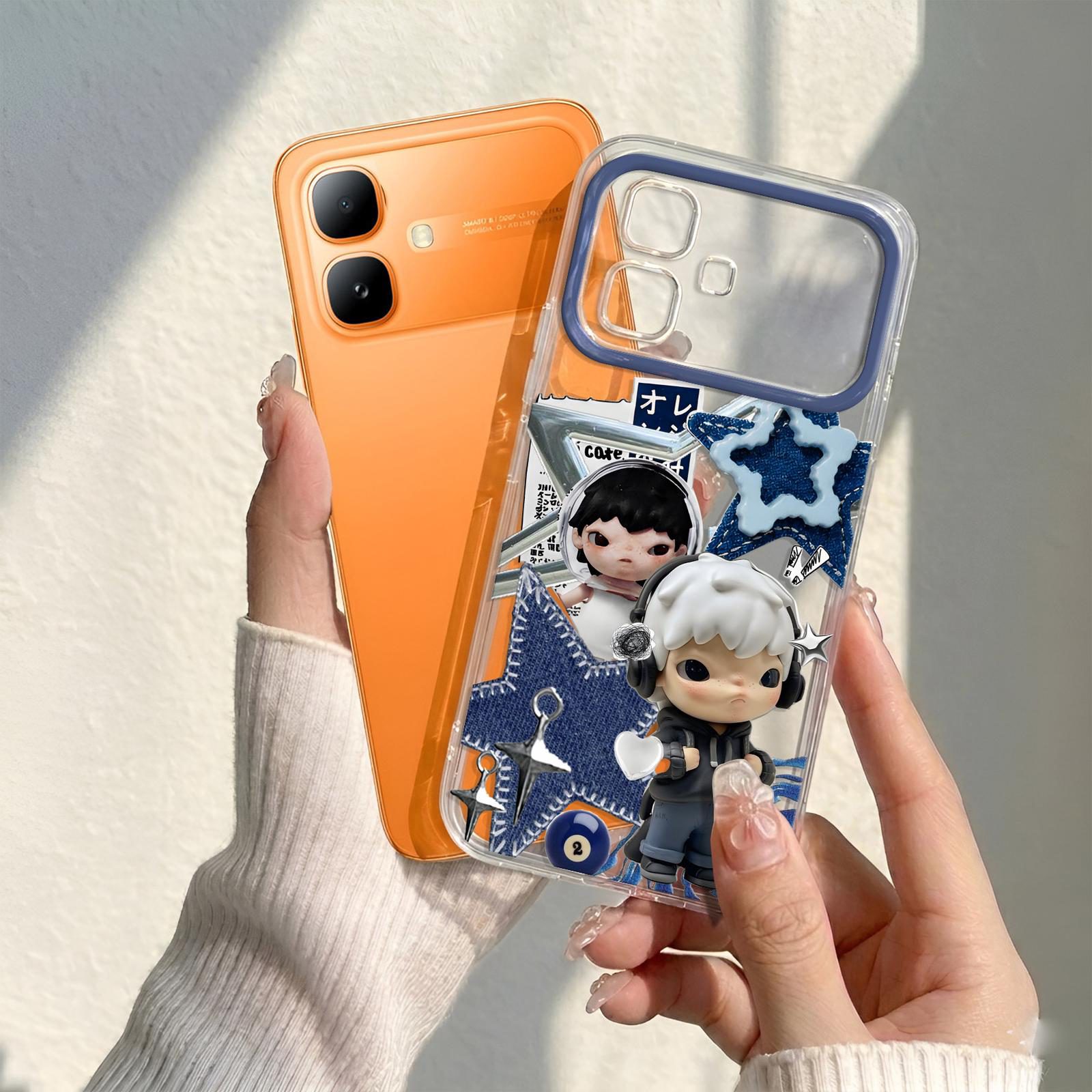 Softcase Bening untuk Infinix Smart 20 & Smart 10 Terbaru Casing Hirono Cover Handphone Transparan Silikon Anti Kuning TPU Premium SBI-63 - foto 4
