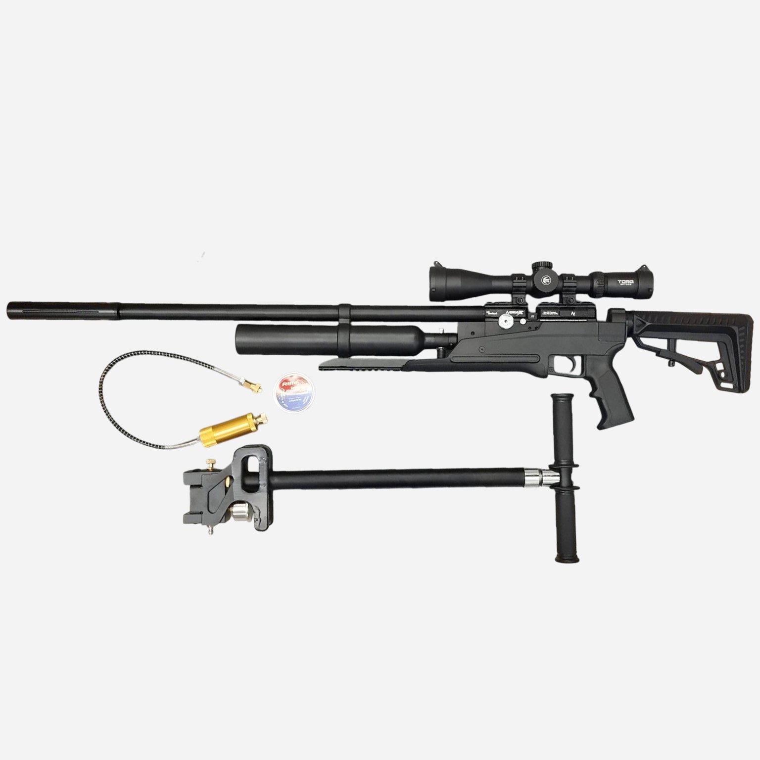 PAKET SENAPAN ANGIN AIR VENTURI AVENGE-X TACTICAL BOTOL - foto 4