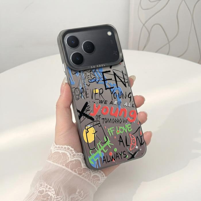 Softcase IMD Hologram Hitam untuk Tecno Spark 50 & 40 Silicone Premium Matte Casing Cover Hybrid Plate SHT-02 - foto 4