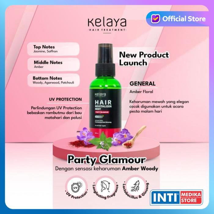 KELAYA - Hair Revitalizer Mist Moisturizing 100ml | Parfum Rambut - foto 2