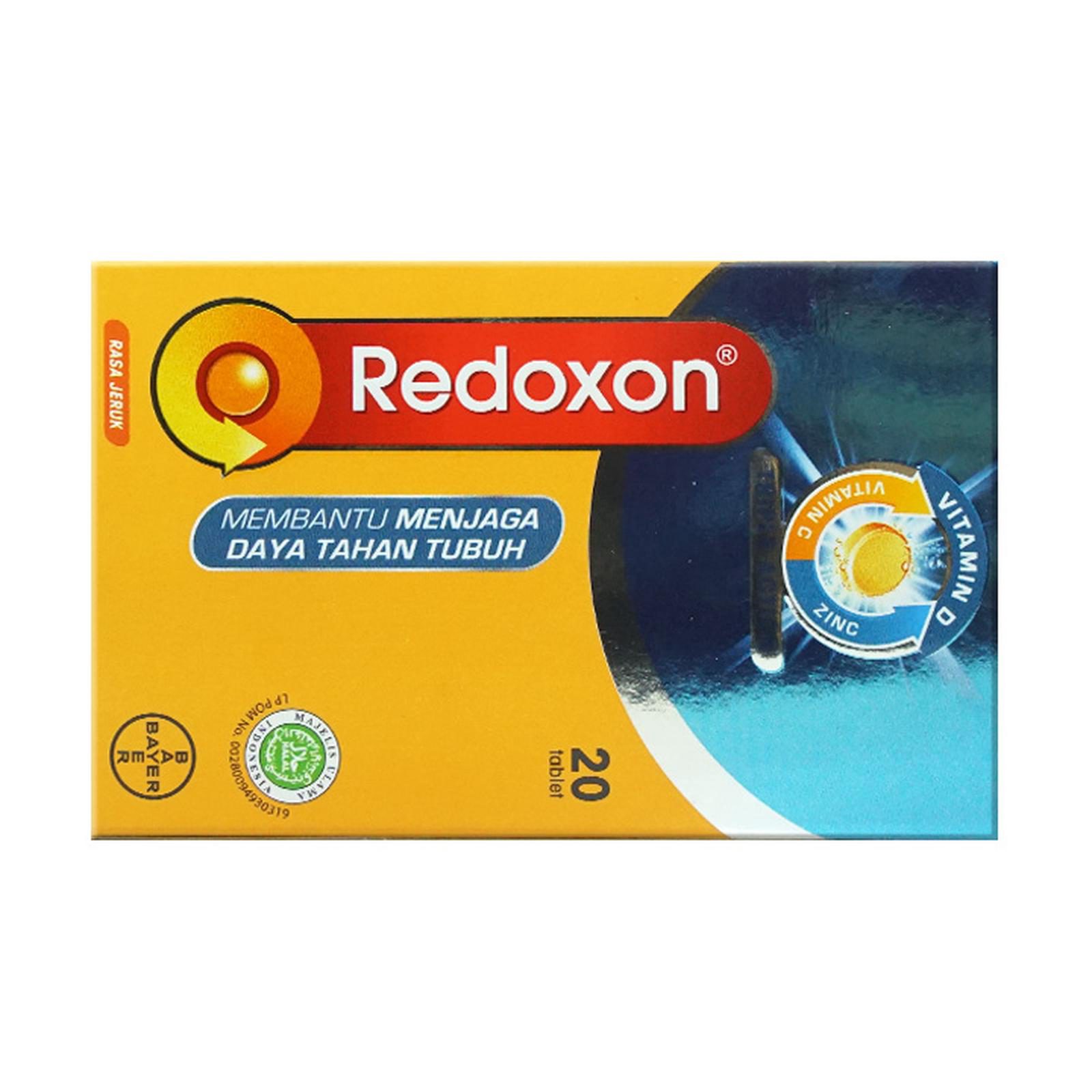 REDOXON EFF ZINC ORANGE TAB 20 MENINGKATKAN DAYA TAHAN TUBUH