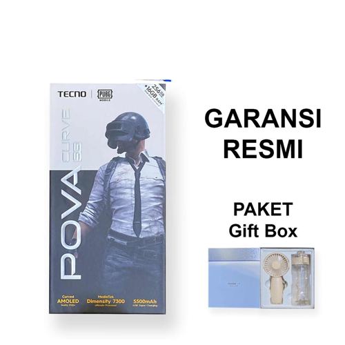 Tecno Pova Curve 5G 8/256GB Garansi Resmi Tecno Indonesia