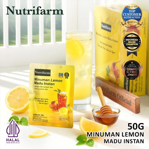 Nutrifarm Minuman Lemon Madu Instan