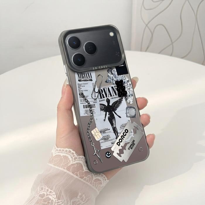Softcase IMD Hologram Hitam untuk Tecno Spark 50 & 40 Silicone Case Hindia Premium Matte Casing Cover Hybrid Plate SHT-21 - 1 - foto 4
