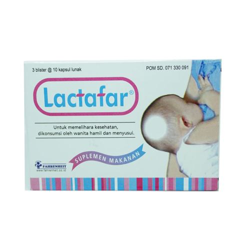 LACTAFAR TAB 30'S SUPLEMEN IBU HAMIL DAN MENYUSUI