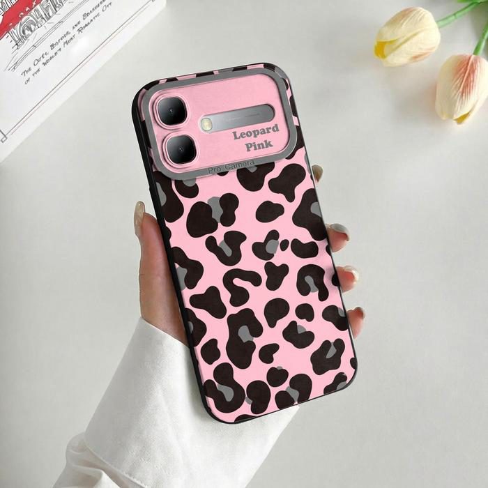 Softcase Leopard ProCamera Hitam untuk Infinix Smart 20 Cover Premium Casing HP Anti Shock Full Protection Desain Elegan Perlindungan Maksimal SPI-09 - foto 4