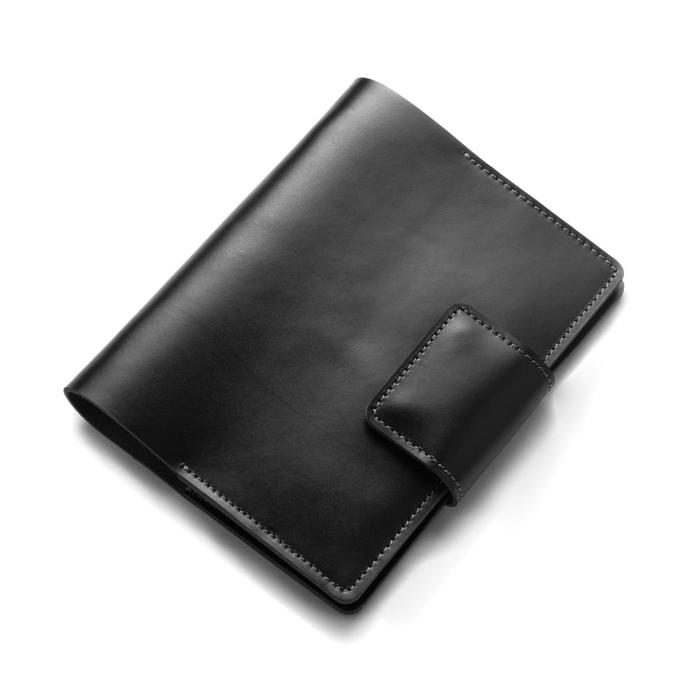 Binder kulit asli A5 agenda ring loose leaf - foto 2