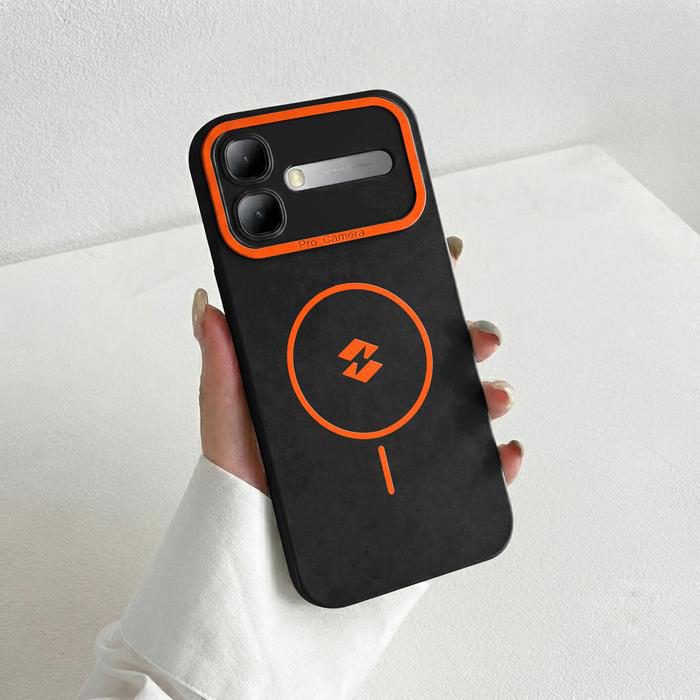 Softcase ProCamera Hitam untuk Infinix Smart 20 MagSafe Cover Premium Casing HP Anti Shock Full Protection Desain Elegan Perlindungan Maksimal SPI-06