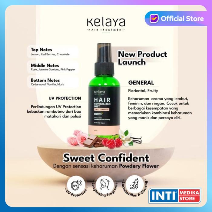 KELAYA - Hair Revitalizer Mist Moisturizing 100ml | Parfum Rambut - foto 6