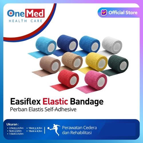 ONEMED - Easiflex Self-Adhesive Elastic Bandage | Perban Elastis Verban Cohesive