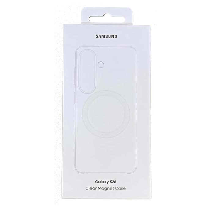 Samsung S26 Series Clear Magnet Case Original Resmi - Samsung S26 Plus, Silicon Magnet Case